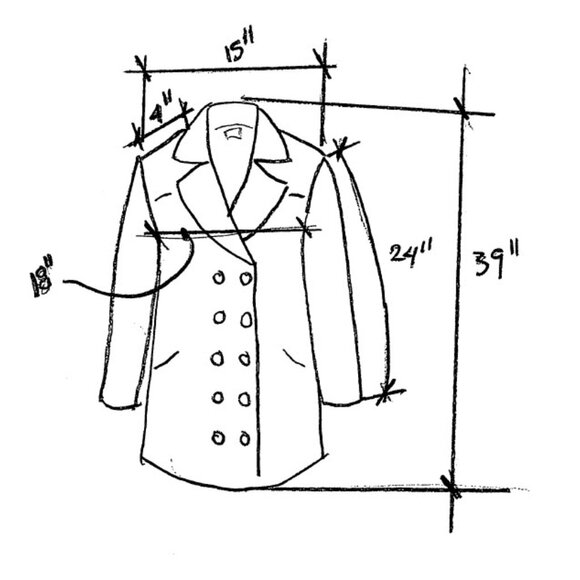 Boden Double-Breasted Military Coat – Navy – Gold Trim – Wool – Size 2 (USA) - Picture 5 of 6